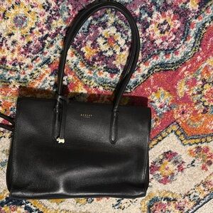RADLEY LONDON Black Leather Satchel